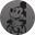 Flourish Heart - Mickey Mouse - Platinum/Black Pearl