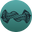 Leaf of Lorien - Emerald/Black Pearl