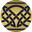 Knots of Rohan - Antique Gold/Black Pearl